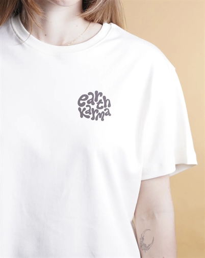 Elsk - Balance Womans Interlock T-Shirt - Off White 